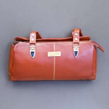 ladies hand bag lhb12 brick red