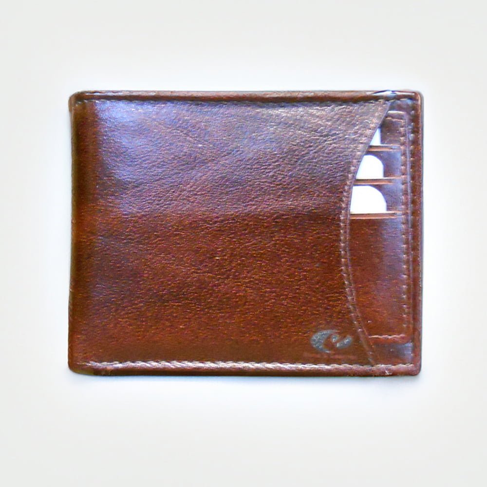 mens leather wallet mw10 brown